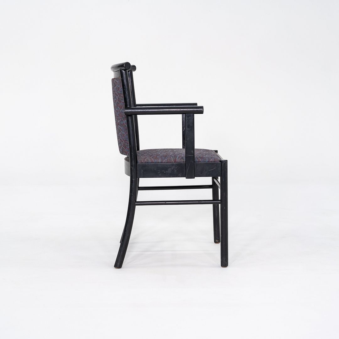 1980s Set of Four Werther Toffoloni for Cassina/Atelier International Arm Chairs