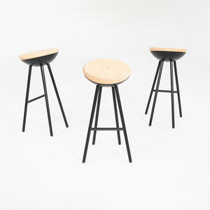 2010s Note Design Studio for Mitab Boet Bar Stool in Metal w/ Cork Seat 5x Avail