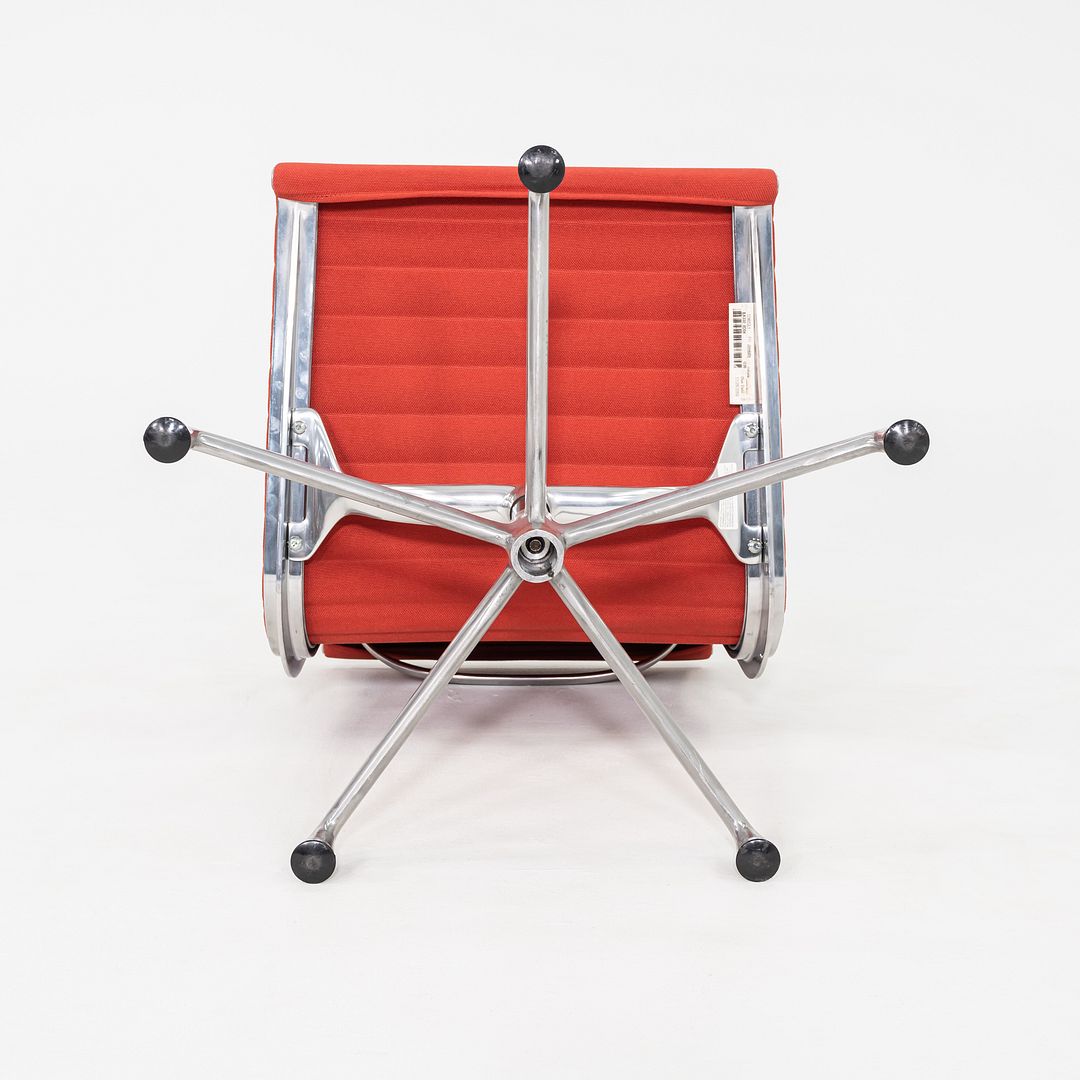 2006 Herman MillerEames Armless Aluminum Group Side / Desk Chair in Red 7x Avail