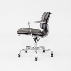 1994 Herman Miller Eames Soft Pad Management Desk Chair Black Leather Upholstery