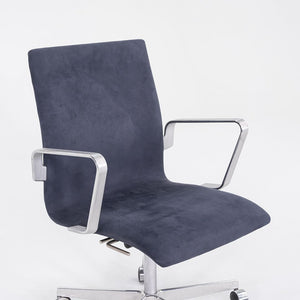 2023 Arne Jacobsen for Fritz Hansen Low Oxford Desk Chairs in Suede 11x Available