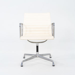 2013 Herman Miller Eames Aluminum Group Side Chairs Antler Swivel Bases
