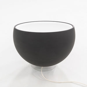 2020 Luc Ramael for Prandina Biluna Floor Lamp in Grey Acrylic w/ Opaline Screen