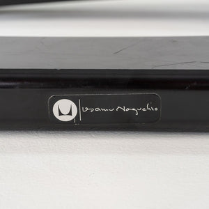 C. 2007 Isamu Noguchi for Herman Miller Coffee Table in Black with Glass Top