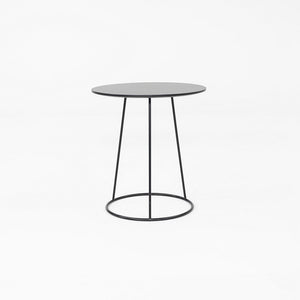 2019 Pair of Monica Forster for Swedese Breeze Side Tables in Black Wood 18 in