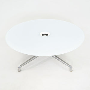 2013 Scott Wilson for Coalesse SW_1 Coffee Table with Round Glass Top 42 inch