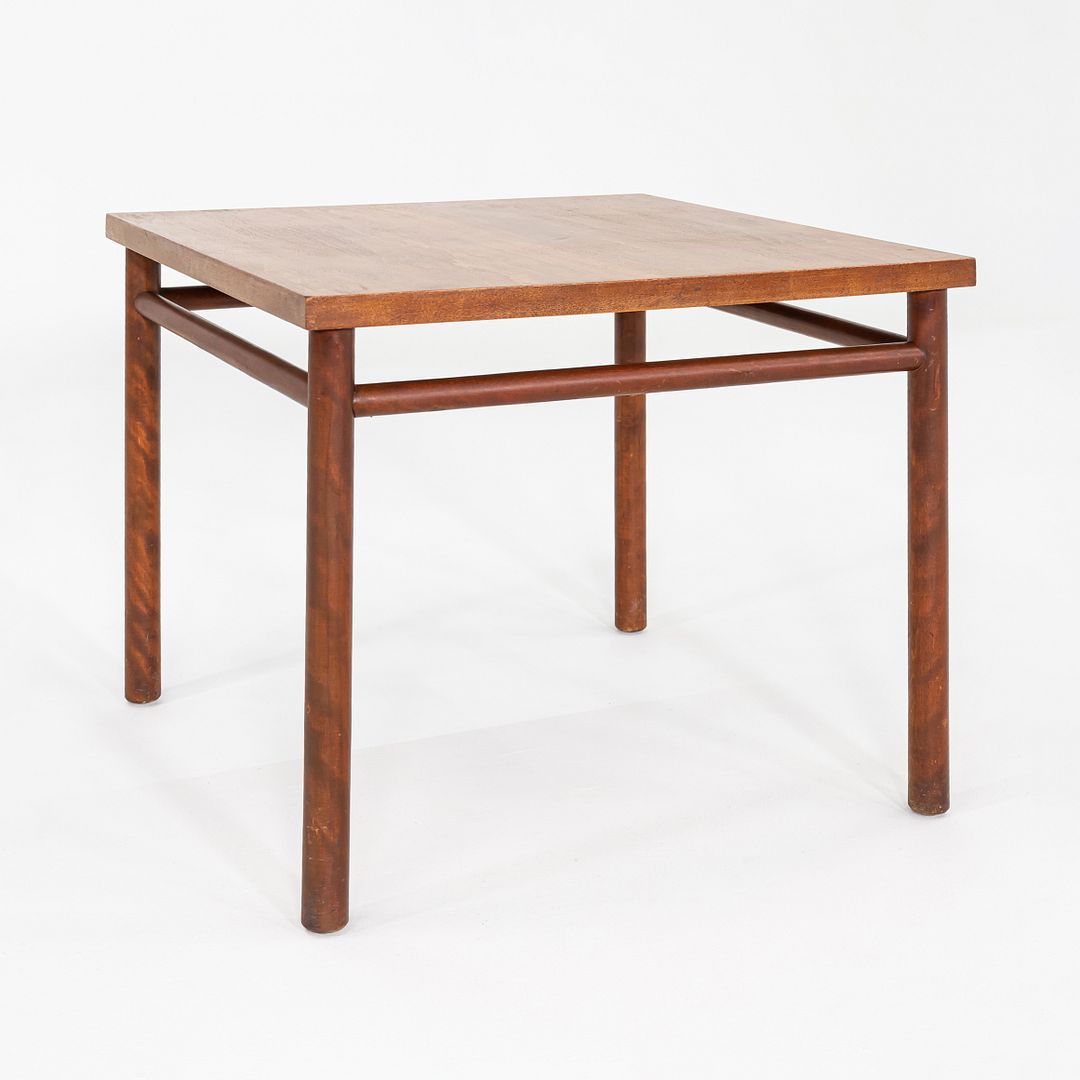 1954 T.H. Robsjohn-Gibbings for Widdicomb Side Table Crafted in Solid Walnut