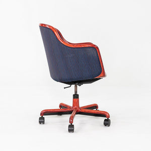 1986 Ward Bennett for Brickel Associates Executive Office Chair in Red 4x Avail