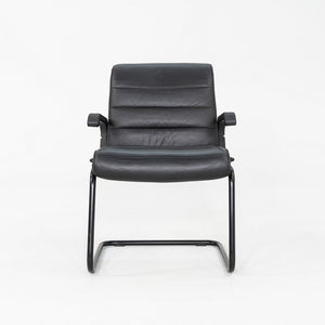 2005 Richard Sapper for Knoll Executive Side Chairs in Black Leather 17x Available