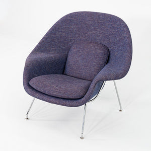 2023 Eero Saarinen for Knoll Full Size Womb Lounge Chair in Purple Upholstery