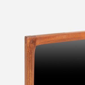 1960s Aksel Kjersgaard for Odder Mobel Danish Wall Mirror Crafted in Teak Wood