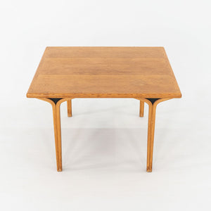1978 Bill Stephens for Knoll 1300 Series Side End Table in Oak w/ Bentwood Legs