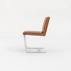 1970s Armless Brno Chair Mies van der Rohe for Knoll / Brueton / Gratz in Cognac