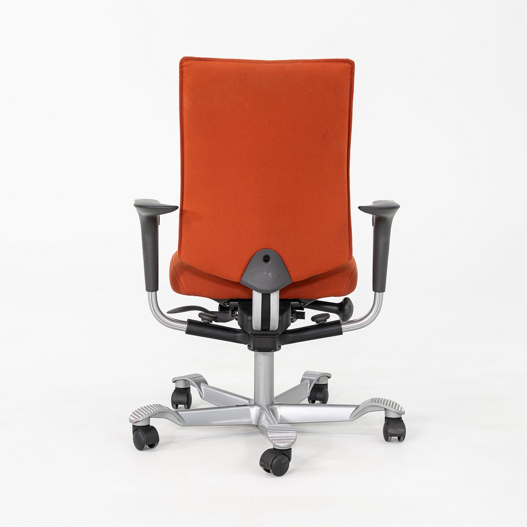 2010s Peter Opsvik for HAG Creed H05 Desk Chair in Orange Fabric 4x Available
