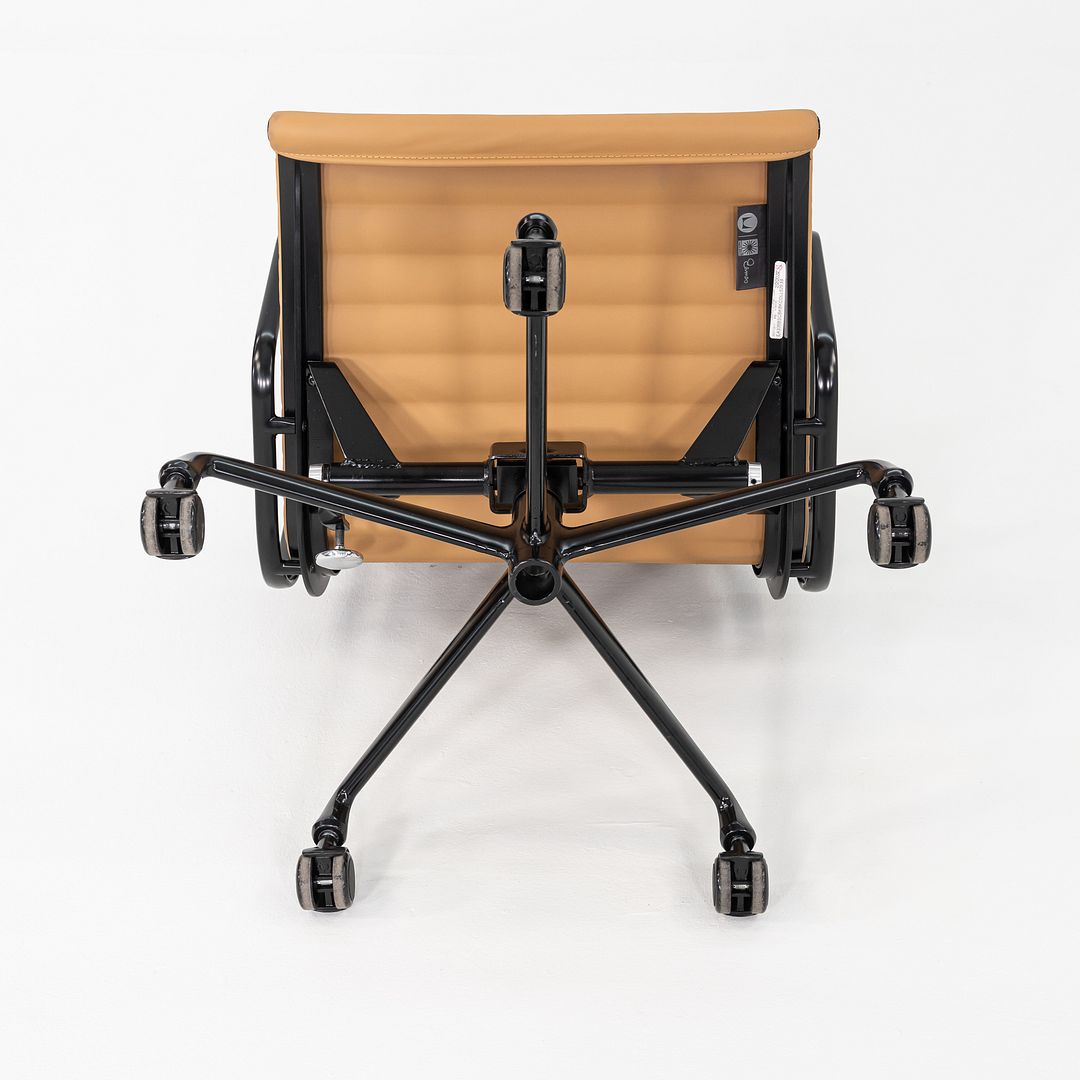 2022 Herman Miller Eames Aluminum Group Management Desk Chair in Tan, 4x Avail