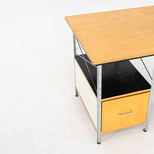 2000s Charles and Ray Eames for Herman Miller EDU Multicolor Desk w/ File Drawer