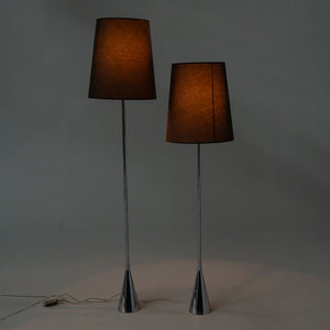 1990s Pair of Modernist Floor Lamps by Pascal Mourgue for Ligne Roset, France