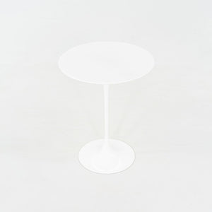 C. 2022 Eero Saarinen for Knoll Tulip Side Table in Lasa Classico Marble 16" Top