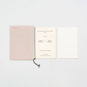 1988 Gordon Bunshaft's Pritzker Architecture Prize Program + Personal Invitation