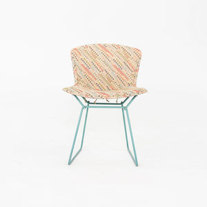 1980s Set of Six Harry Bertoia for Knoll Dining Side Chairs with Full Cushions