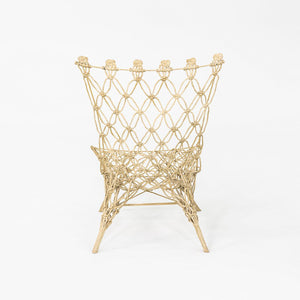 1990s Knotted Chair By Marcel Wanders / Droog for Cappellini in Green Rope