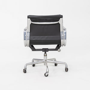 1992 Herman Miller Eames Soft Pad Management Desk Chair Black Leather 4x Avail