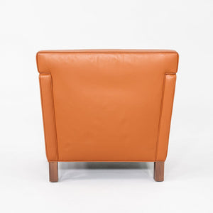 2010s Mies Van Der Rohe for Knoll Krefeld Club Chair Cognac Leather Upholstery