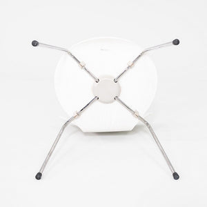 2020s Arne Jacobsen for Fritz Hansen Series 7 Chair Painted Ash w/ Chrome Base