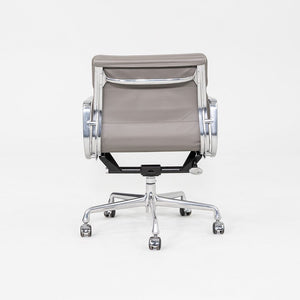 2013 Herman Miller Eames Soft Pad Management Desk Chair Grey Leather 11x Avail