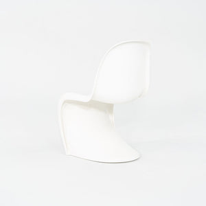 2010s Set of Six Verner Panton for Vitra Dining Chairs in White Polypropylene