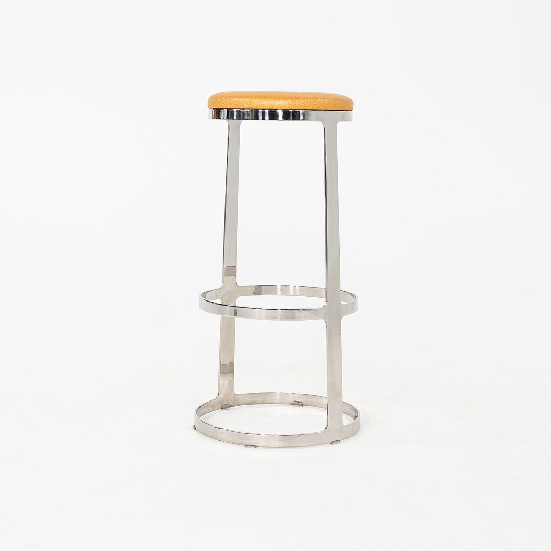 2010 Lievore Altherr Molina for Bernhardt Design Aro Bar Stool with Swivel Seat 15x Available