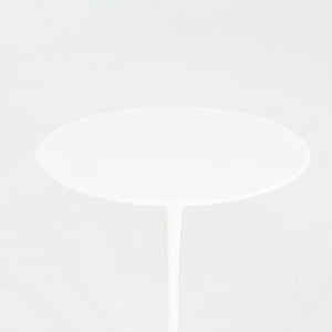 C. 2022 Eero Saarinen for Knoll Tulip Side Table in Lasa Classico Marble 16" Top