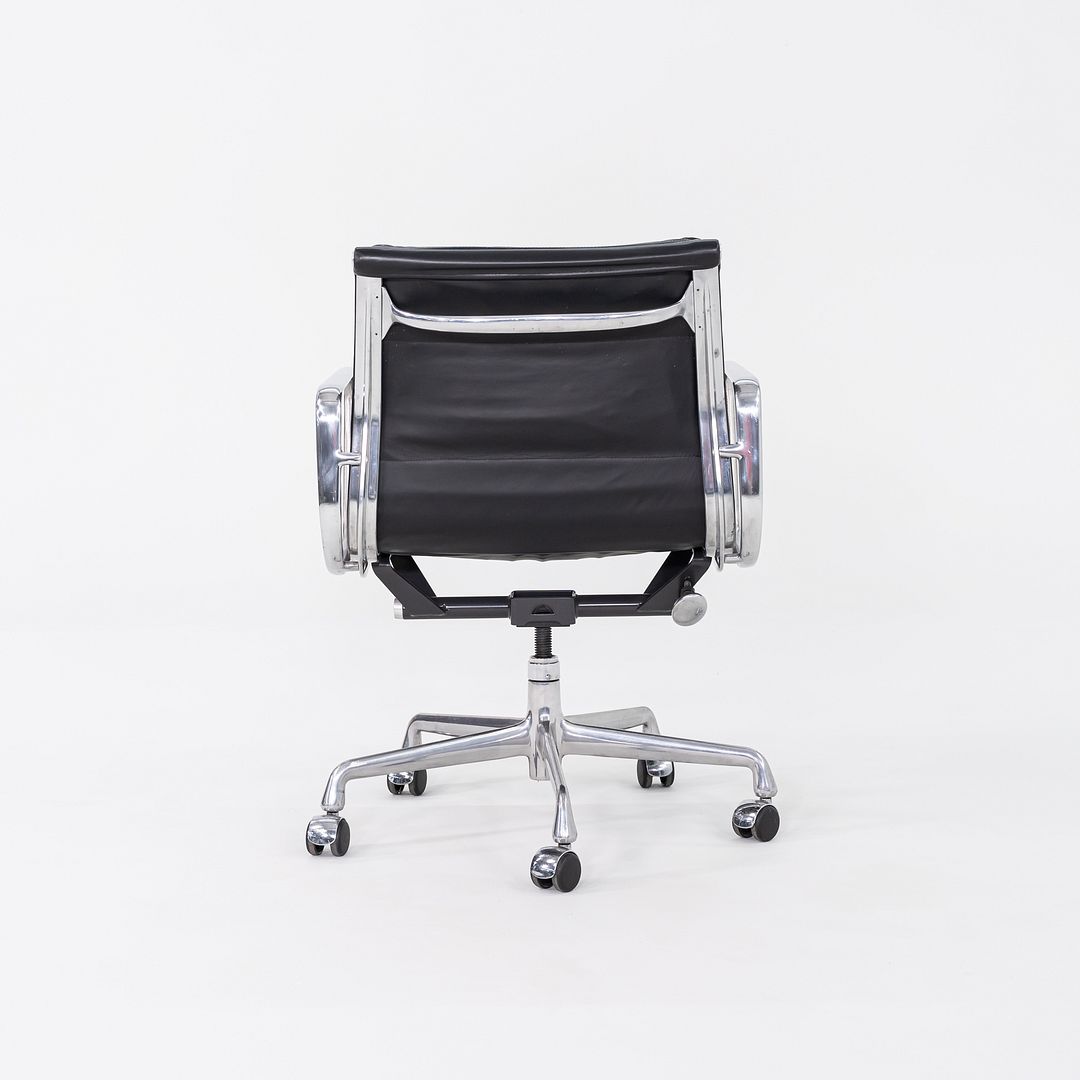1990s Herman Miller Eames Soft Pad Management Desk Chair in Black Leather 5x Available