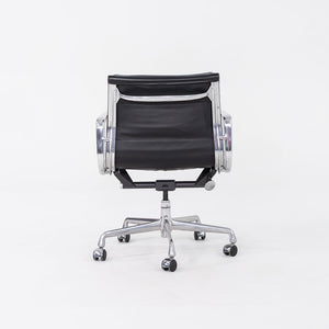 1990s Herman Miller Eames Soft Pad Management Desk Chair in Black Leather 5x Available