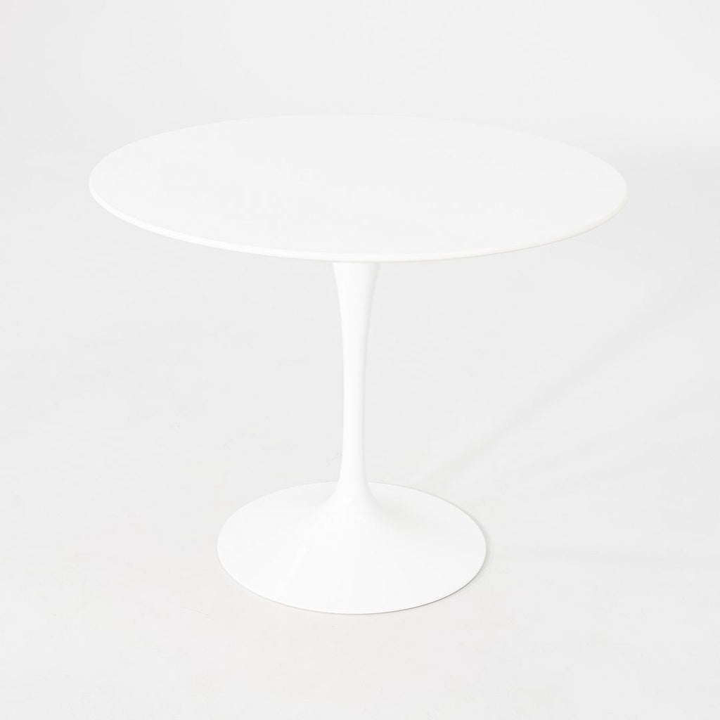 2019 Eero Saarinen for Knoll Tulip Dining Table with White Laminate 36" Top
