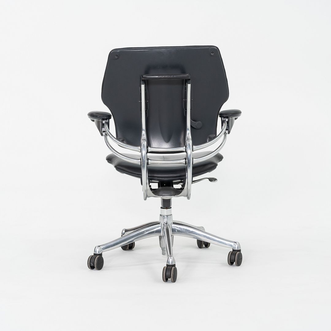 2005 Niels Diffrient for Humanscale Freedom Desk Chair in Black Leather 12+ Available