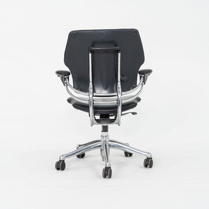 2005 Niels Diffrient for Humanscale Freedom Desk Chair in Black Leather 12+ Available