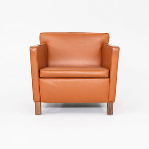 2010s Mies Van Der Rohe for Knoll Krefeld Club Chair Cognac Leather Upholstery