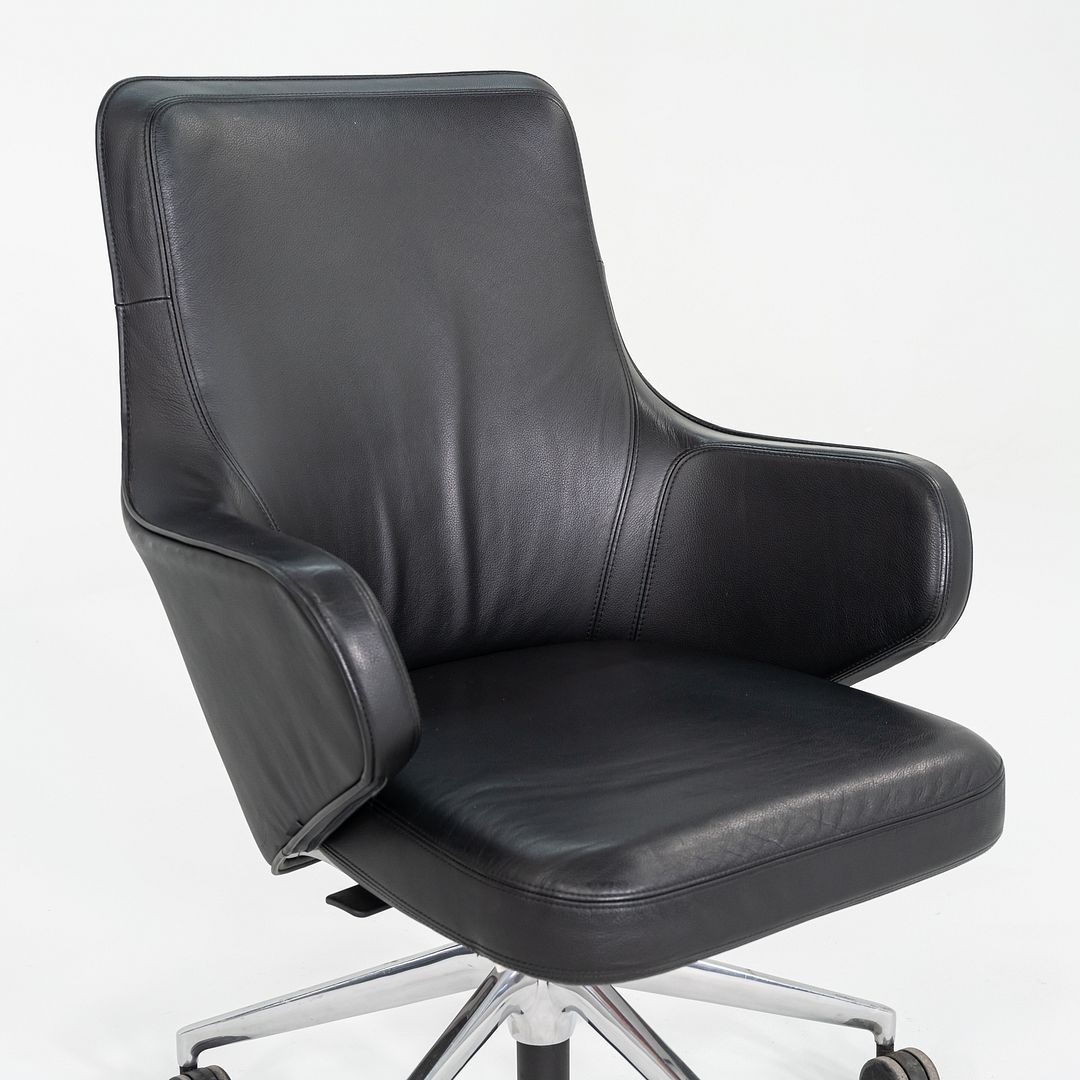 2012 Antonio Citterio for Vitra Grand Executive Chairs in Black Leather 13x Available