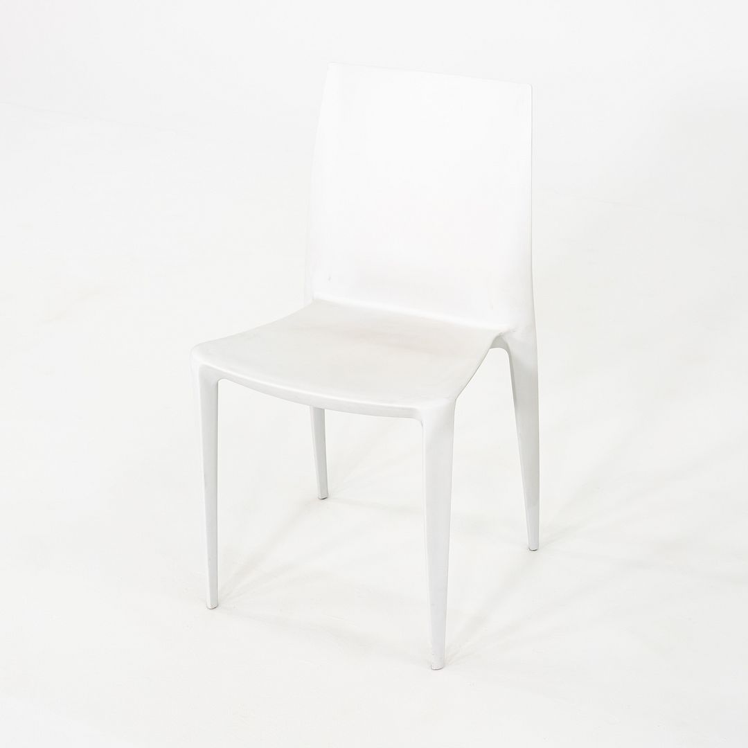 2010s Set of Six Mario Bellini for Heller Dining Chairs in White Polypropylene