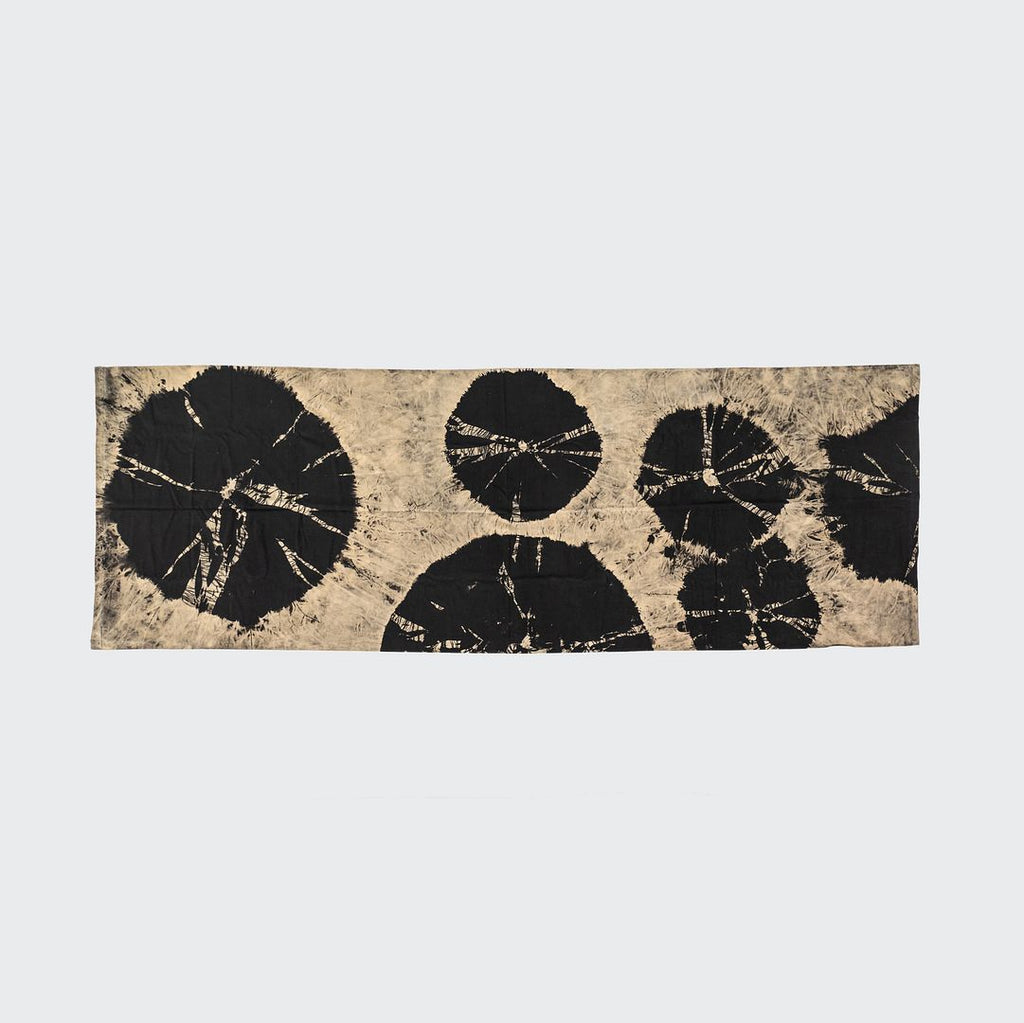 1950s Shibori Block Print Fabric Attributed to Laverne Originals by Laverne's