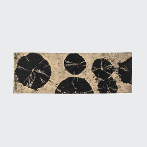 1950s Shibori Block Print Fabric Attributed to Laverne Originals by Laverne's
