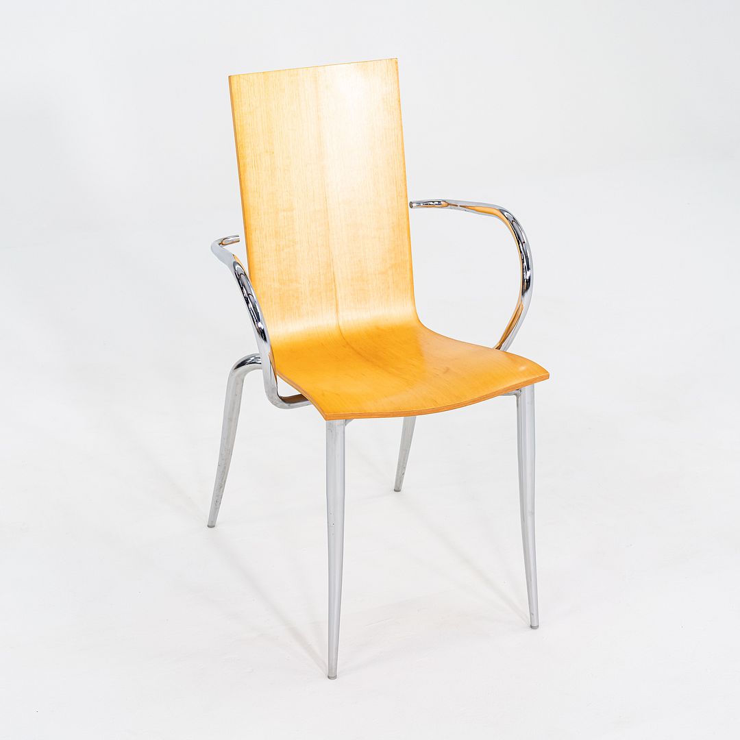 1990s Set of Six Philippe Starck for Driade Olly Tango Dining Arm Chairs