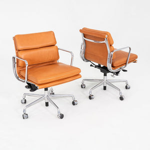2020s Herman Miller Eames Soft Pad Management Desk Chair in Caramel 2x Available