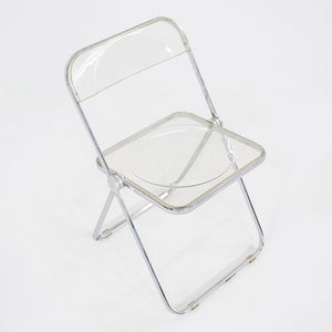 1970s Set of Six Giancarlo Piretti for Anonima Castelli Plia Folding Chairs