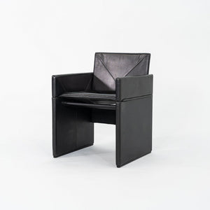 1980s Pair of Guido Faleschini for i4 Mariani Pace Collection Dining Arm Chairs
