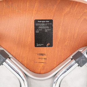 1999 Giancarlo Piretti for Krueger International Xylon Chairs in Cherry Beech 12+ Available