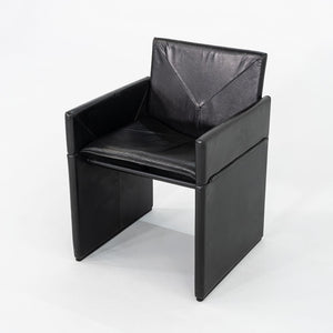 1980s Pair of Guido Faleschini for i4 Mariani Pace Collection Dining Arm Chairs