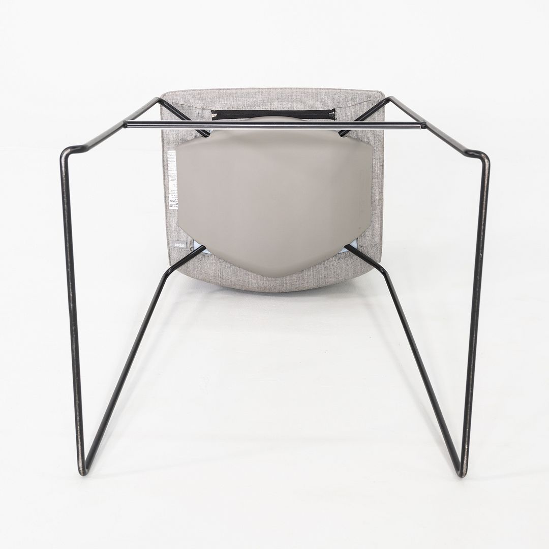 2010s Pair of Lievore Altherr Molina for Arper Catifa 46 Bar Stool Grey Fabric