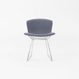 2011 Pair of Harry Bertoia for Knoll Wire Dining Side Chairs with Full Pads